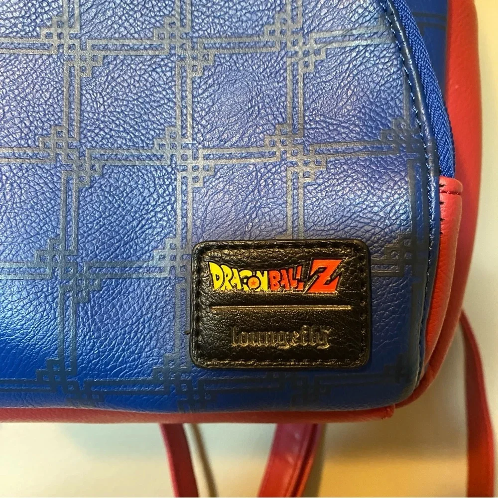 Loungefly Dragon Ball Z Super Saiyan Goku Mini Backpack Bag Purse Collectible